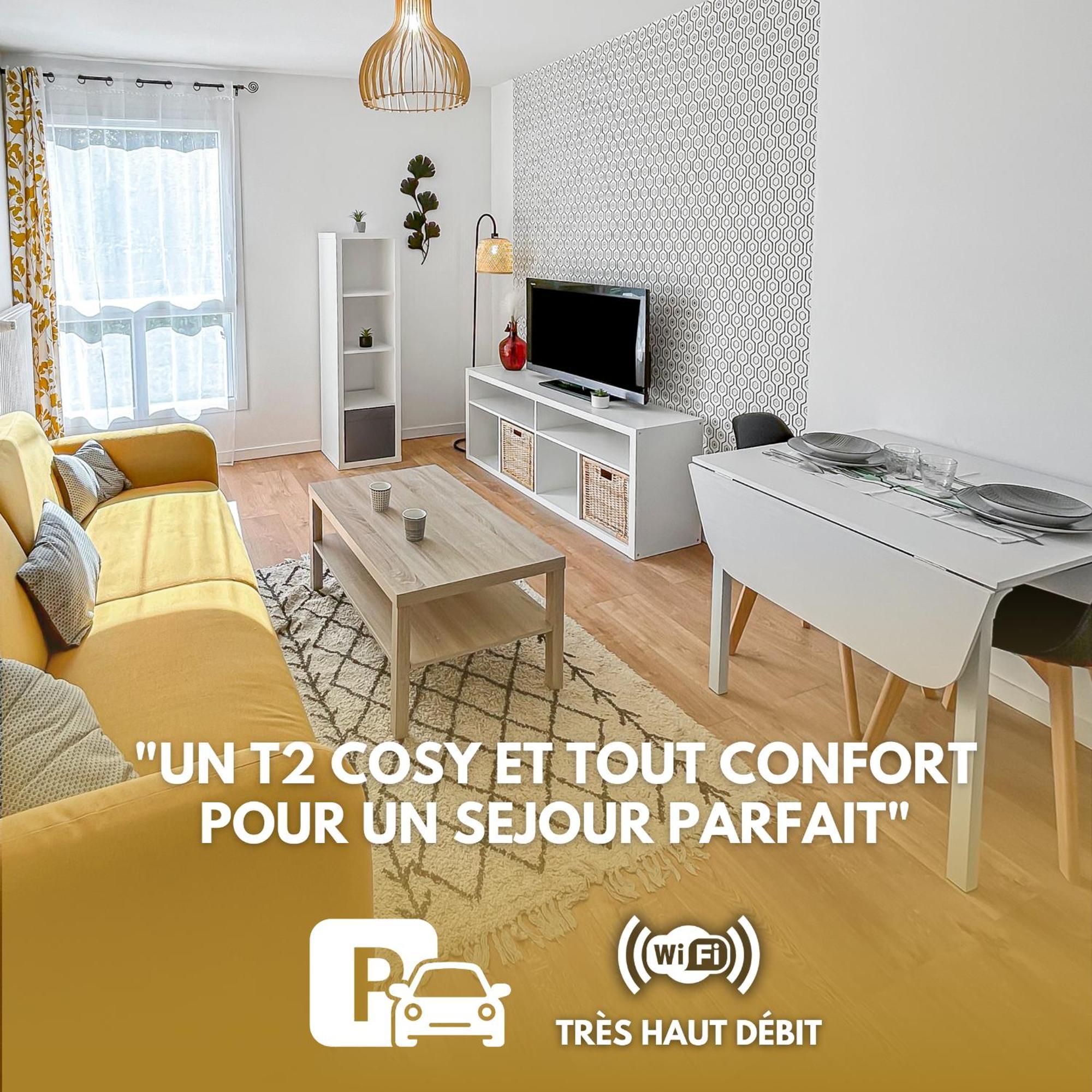 Appartement Lumineux, Wi-Fi Et Parking Prive Niort Exterior foto